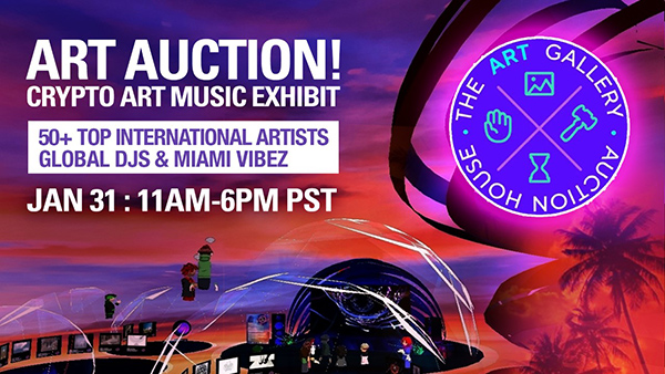 art tech music auction